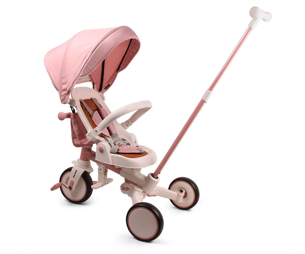 Milly Mally Zippy 5 az 1-ben tricikli – Pink