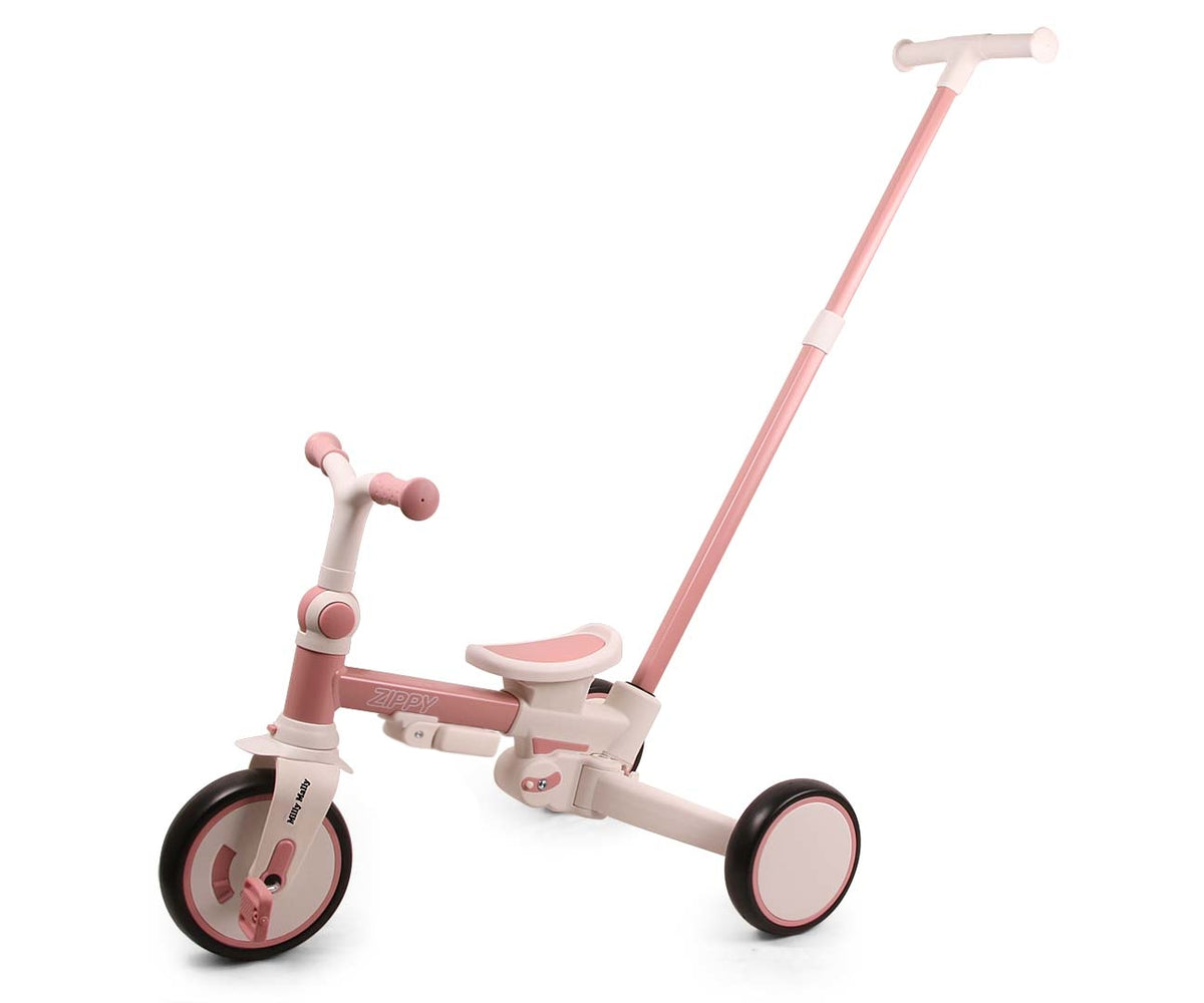 Milly Mally Zippy 5 az 1-ben tricikli – Pink