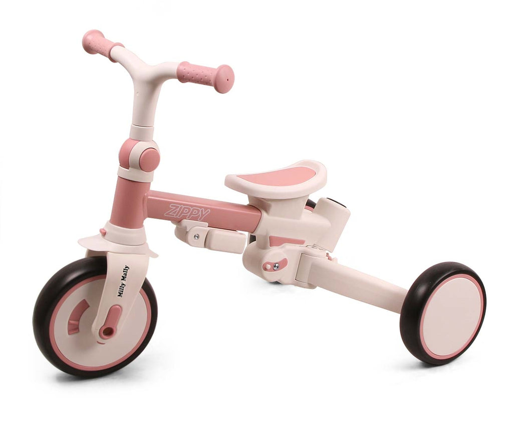 Milly Mally Zippy 5 az 1-ben tricikli – Pink