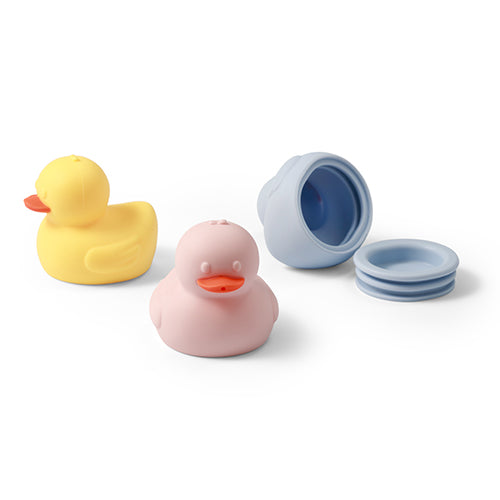 BabyOno KACSÁK szilikon fürdőjáték szett – 3 db