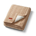 BabyOno pamut babatakaró sherpa béléssel 75×100 cm bézs