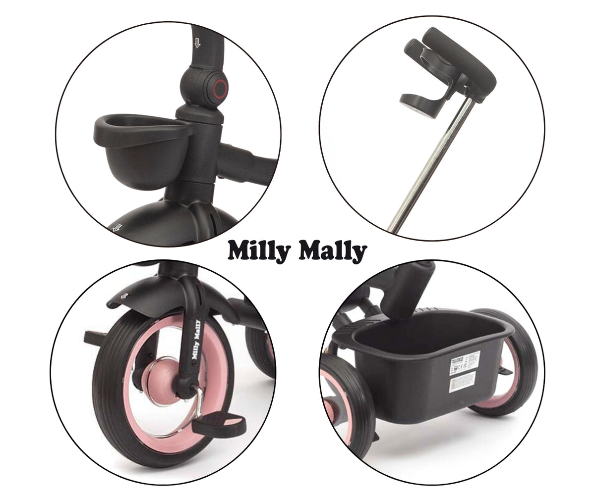 Milly Mally Twinkle tricikli – Rózsaszín