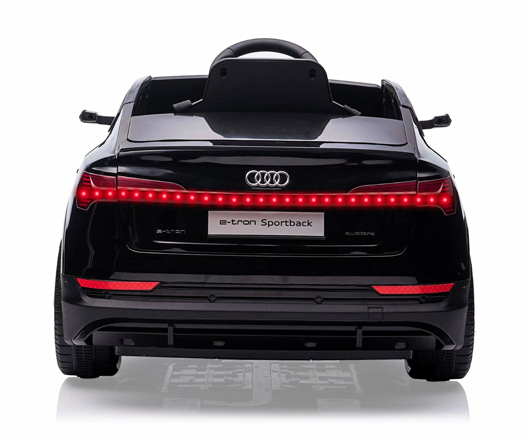 MILLY MALLY Audi E-Tron Sportback 4x4 akkumulátoros elektromos kisautó – Fekete