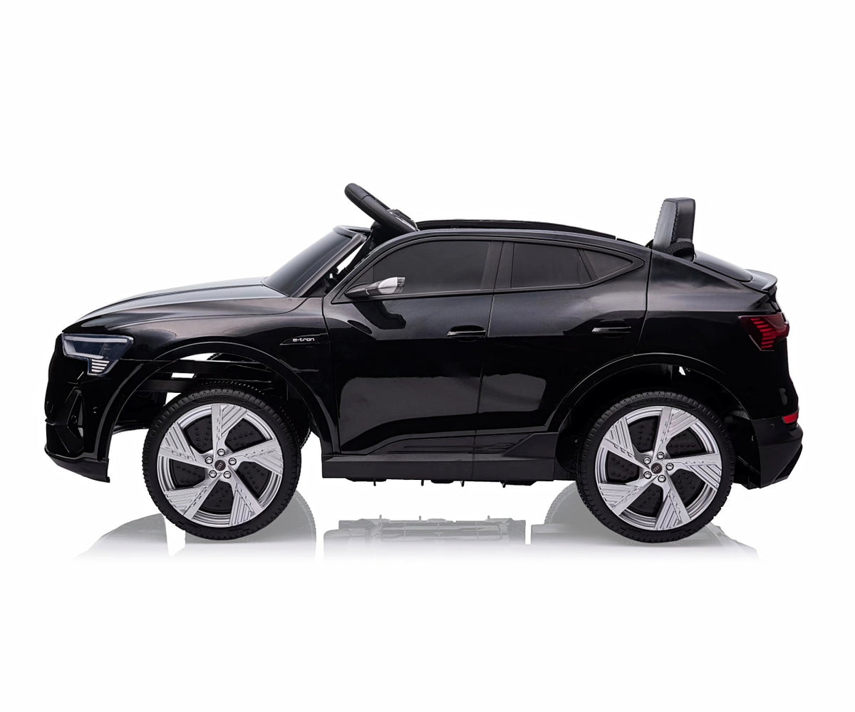 MILLY MALLY Audi E-Tron Sportback 4x4 akkumulátoros elektromos kisautó – Fekete