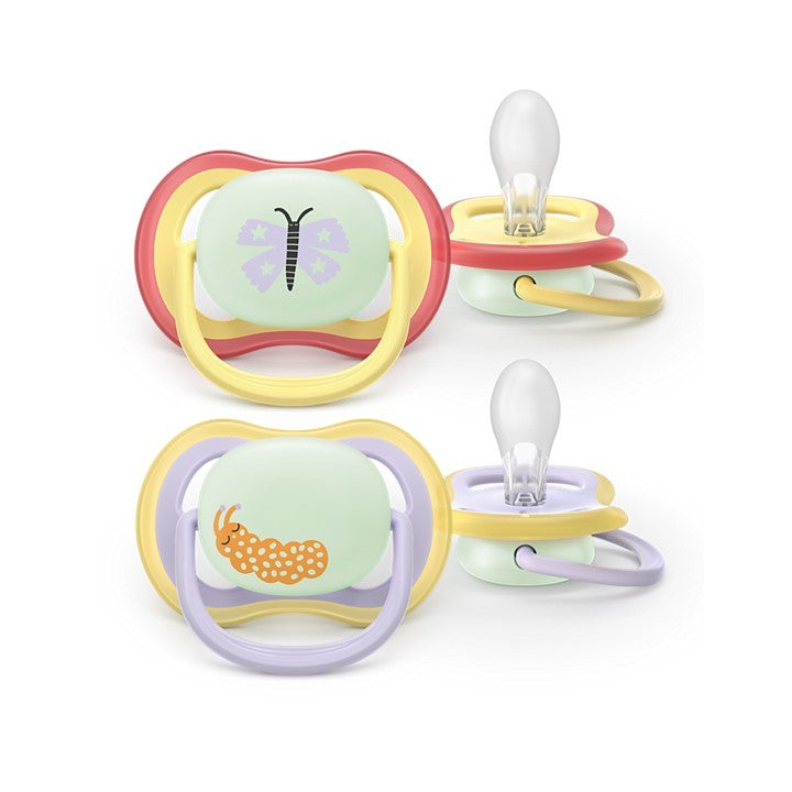 Philips Avent SCF376/25 Ultra Air Night cumi 0-6 hó – Pillangó és Hernyó (2 db)