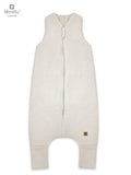 MIMINU Soft FLO bélelt, lábas hálózsák 80/98 cm – Bézs