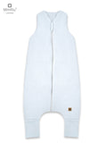 MIMINU Soft FLO bélelt, lábas hálózsák 80/98 cm – Világoskék