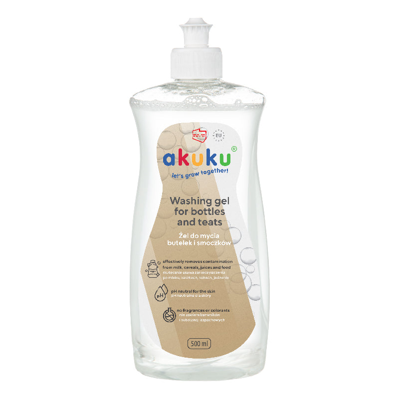 AKUKU mosogatószer cumisüvegekhez és cumikhoz – 500 ml