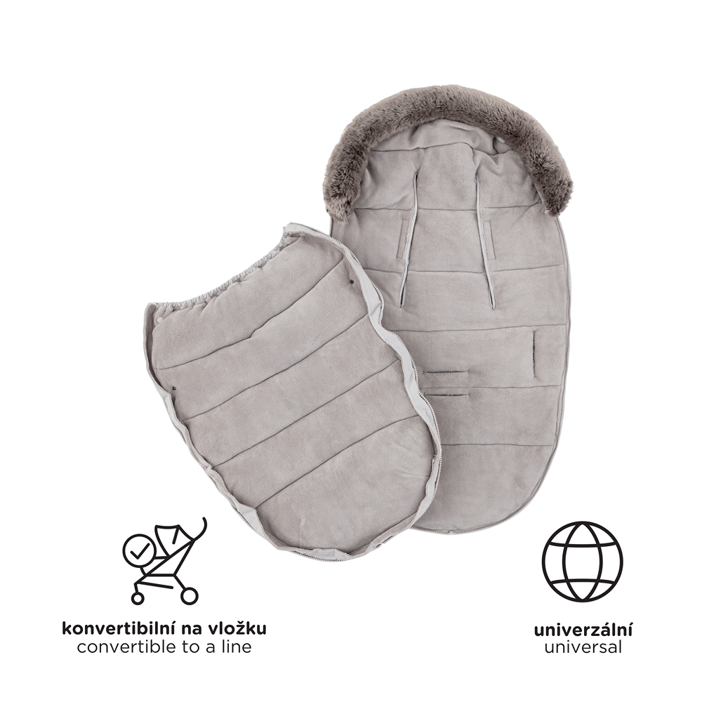 PETITE&MARS Comfy 4 az 1-ben téli bundazsák – Veritable Khaki