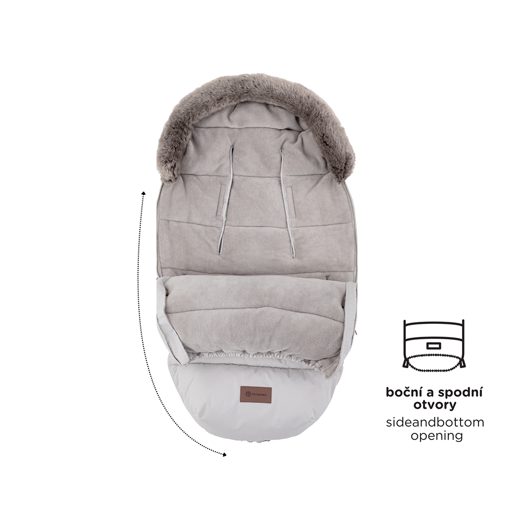 PETITE&MARS Comfy 4 az 1-ben téli bundazsák – Veritable Khaki