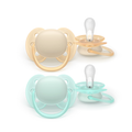 Philips Avent SCF091/40 Ultra Soft cumi 0–6 hó – Bézs és Mentazöld (2 db)