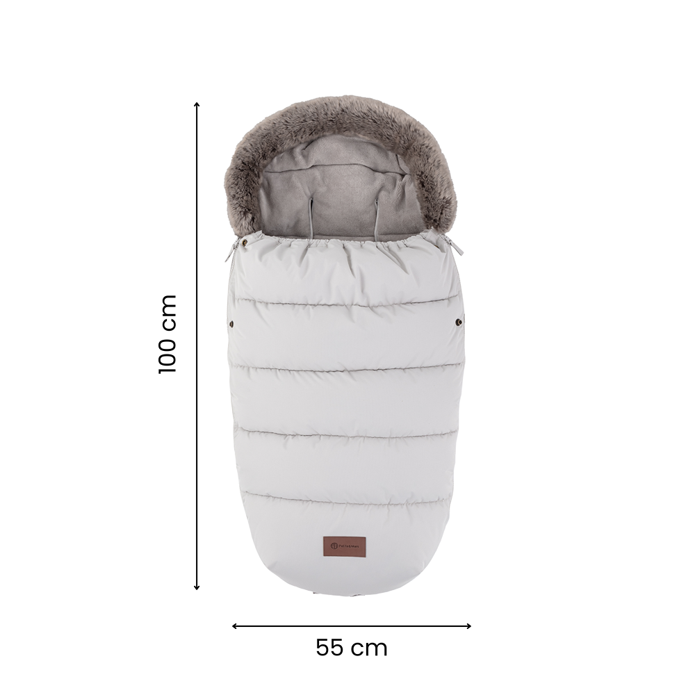 PETITE&MARS Comfy 4 az 1-ben téli bundazsák – Rose Petal