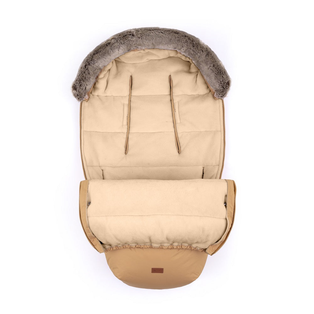 PETITE&MARS Comfy 4 az 1-ben téli bundazsák – Elegant Caramel/Beige