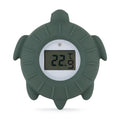 PETITE&MARS Terry Turtle digitális szilikon fürdőhőmérő – Misty Green