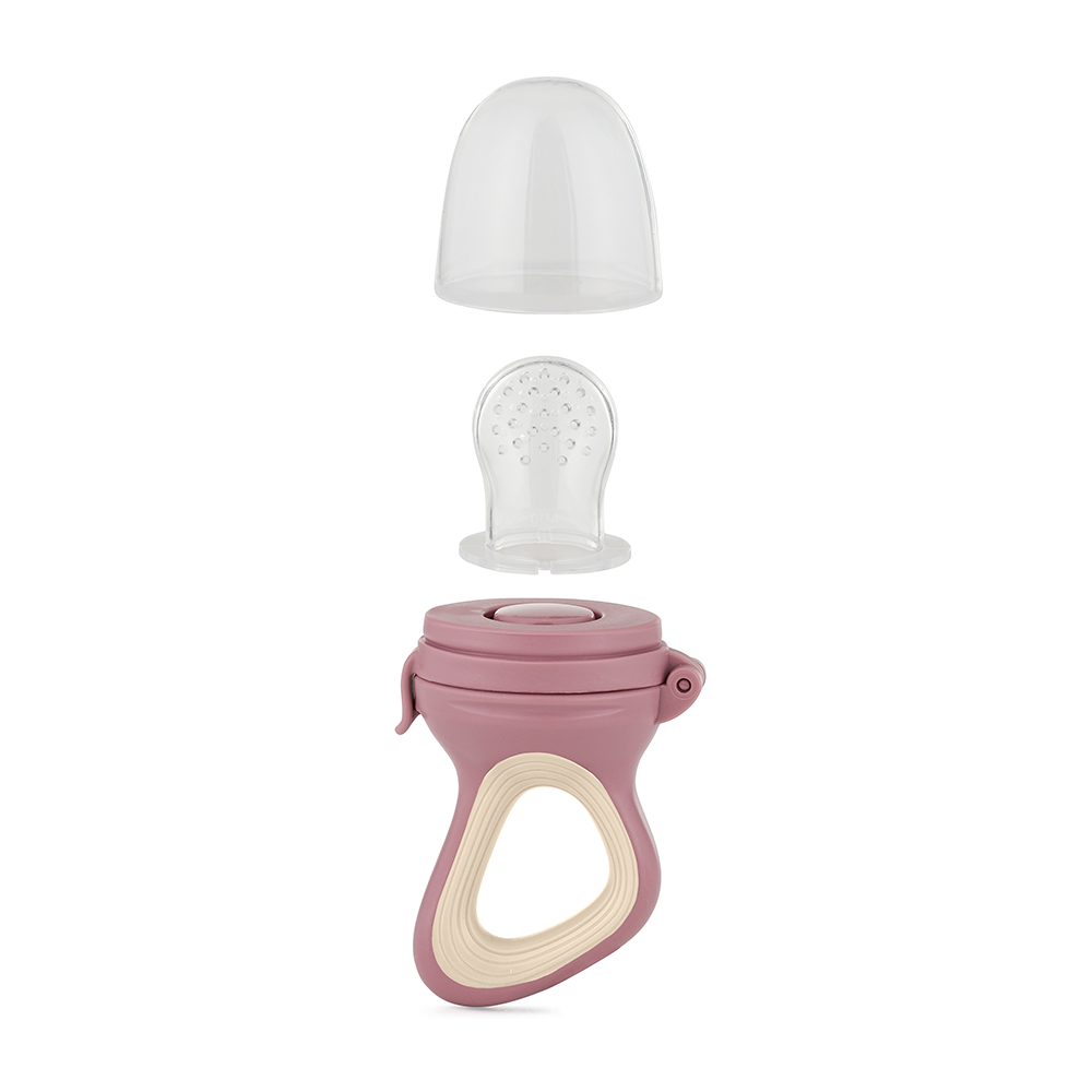 Petite&Mars Fruzi szilikon etetőháló – Rose Sand