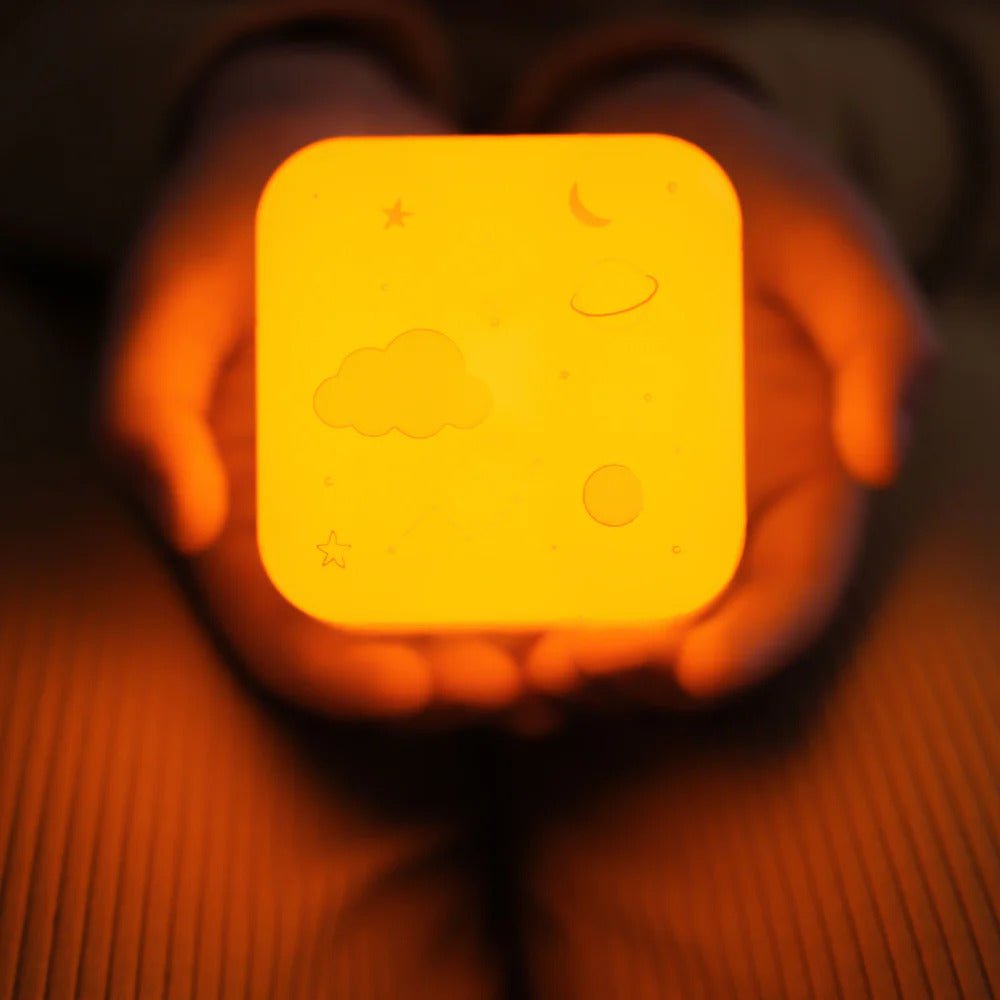 Cloud B Cube B Kozmosz Hordozható Éjjeli Fény