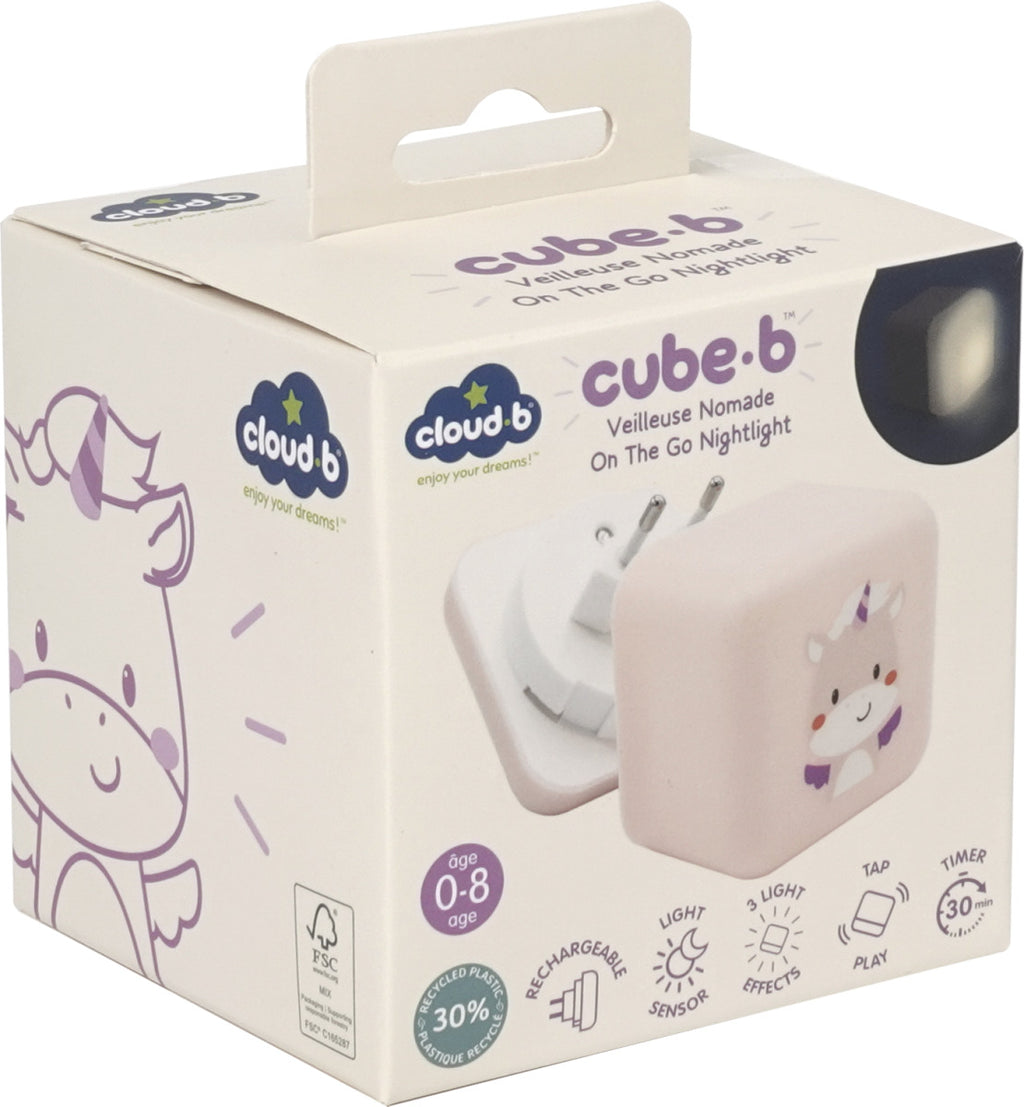 Cloud B Cube B Lily Unikornis Hordozható Éjjeli Fény