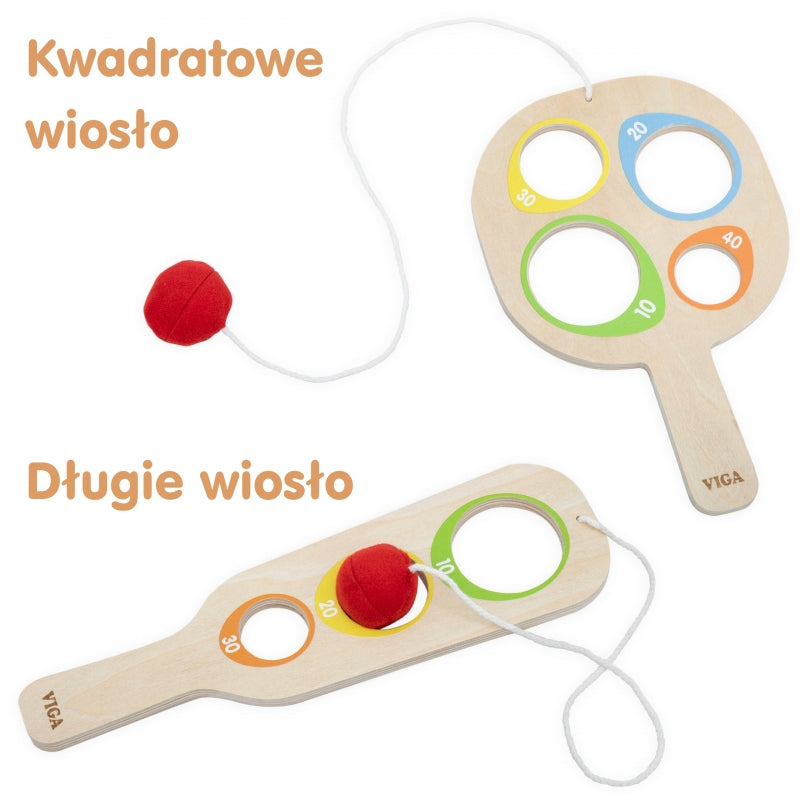 Viga fa labdaelkapó ügyességi fejlesztő játék