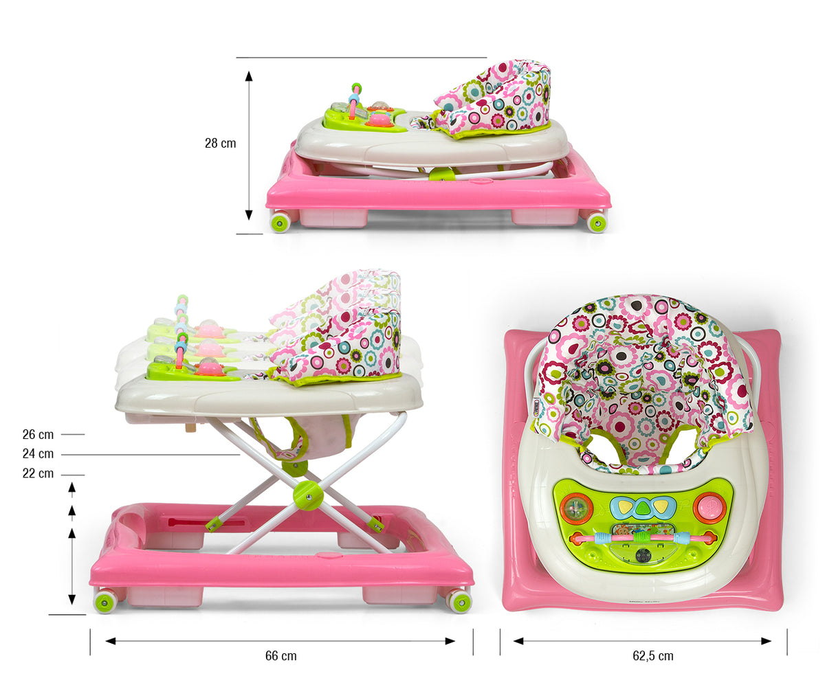 MILLY MALLY Patrol Flower bébikomp – Virágmintás