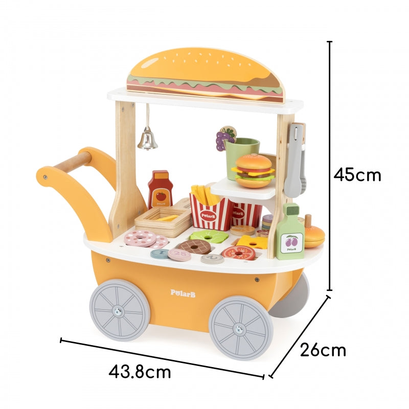 Viga fa hamburgerező szerepjáték készlet