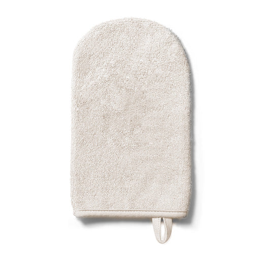 BabyOno NATURAL BAMBOO bambusz fürdető kesztyű – világos bézs