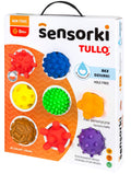 Tullo - Szenzoros labdaszett - 8 db