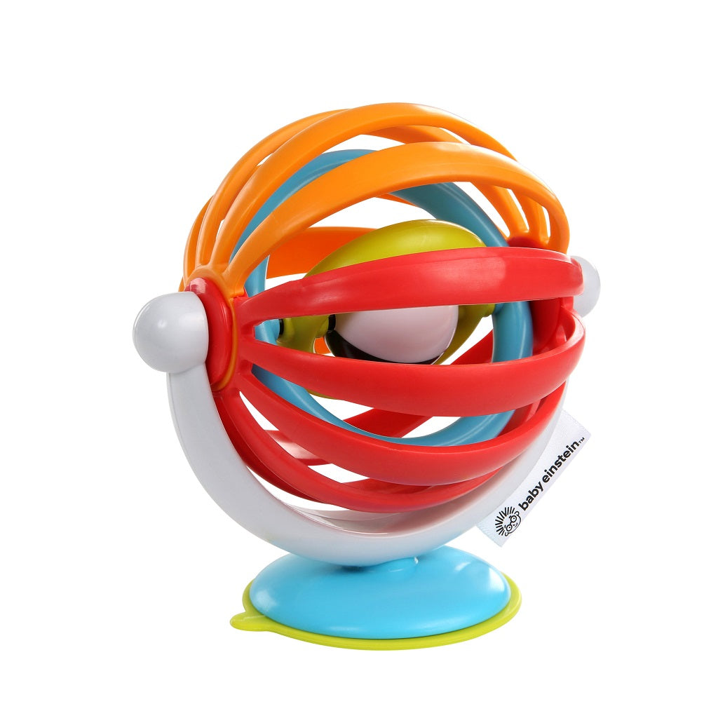 Baby Einstein Sticky Spinner forgó tapadókorongos fejlesztő játék 3 hónapos kortól
