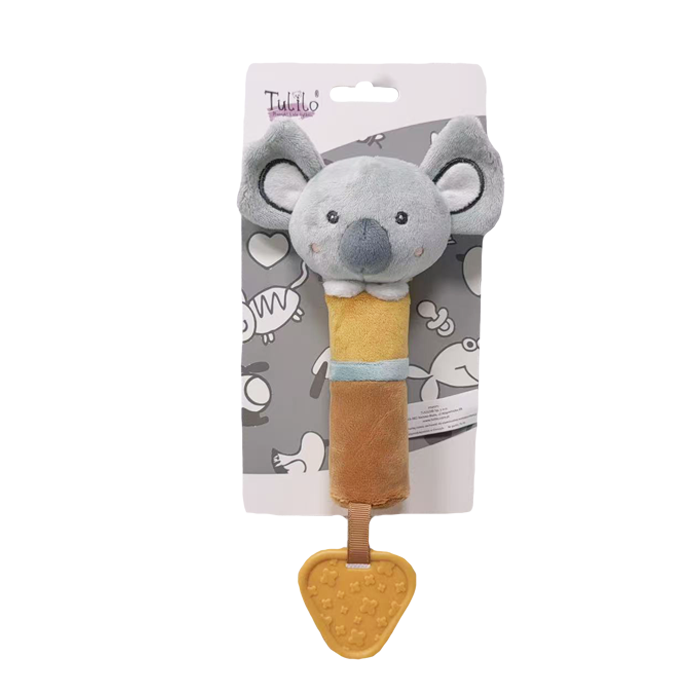 AXIOM hangot adó koalás babajáték – Szürke – 17 cm