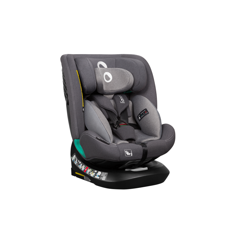 Lionelo Bastiaan One i-Size 360° autósülés 40–150 cm – Grey Stone