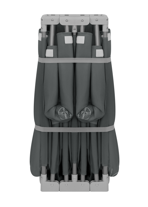 Lionelo Florence Easy Fold összecsukható járóka – Grey Graphite