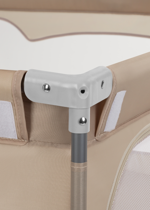 Lionelo Florence Easy Fold összecsukható járóka – Beige Sand3