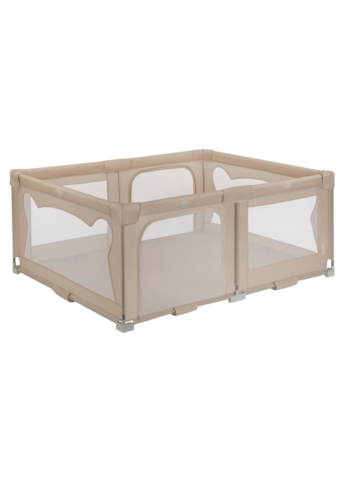 Lionelo Florence Easy Fold összecsukható járóka – Beige Sand3