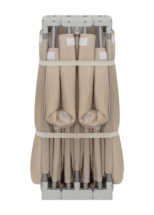 Lionelo Florence Easy Fold összecsukható járóka – Beige Sand3