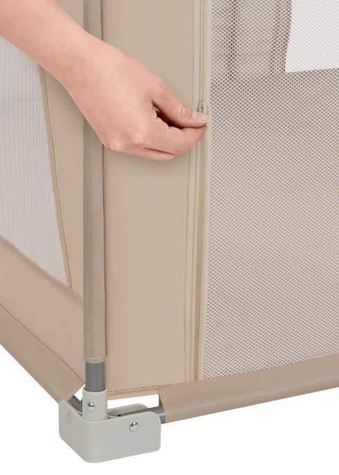 Lionelo Florence Easy Fold összecsukható járóka – Beige Sand3