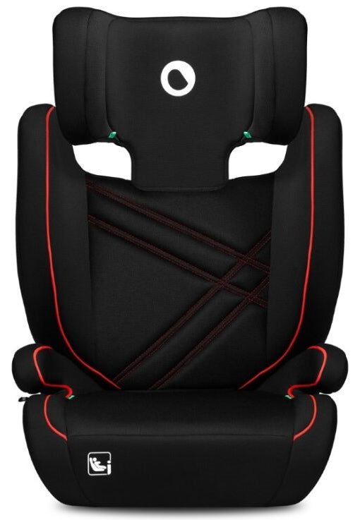 Lionelo Hugo i-Size autósülés 100–150 cm – Sporty Black Red