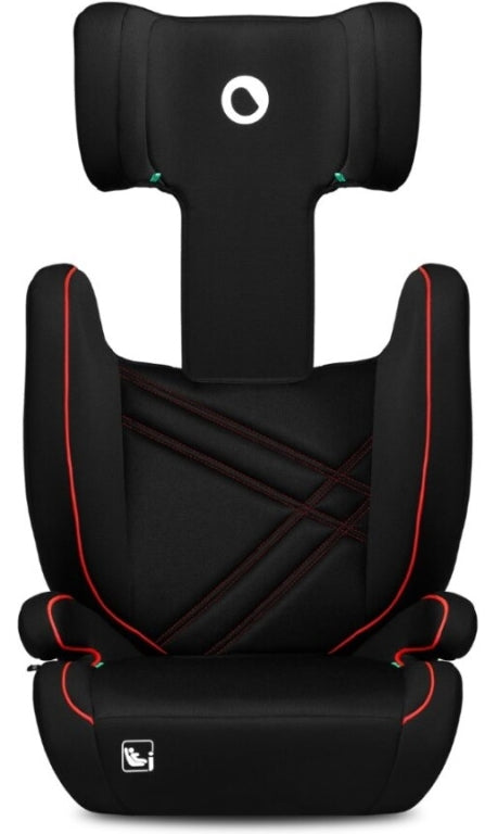 Lionelo Hugo i-Size autósülés 100–150 cm – Sporty Black Red