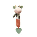 BabyOno Cow Bingo fejlesztő sípoló rágókás plüss