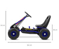 MILLY MALLY Thor pedálos gokart – Kék