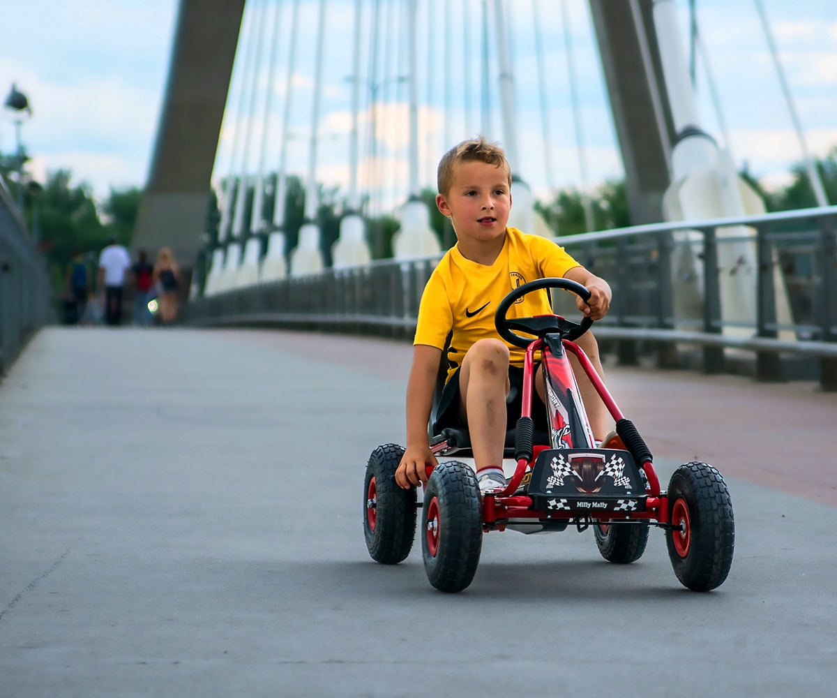 MILLY MALLY Thor pedálos gokart – Kék