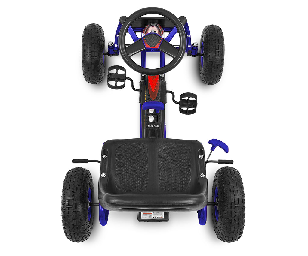 MILLY MALLY Thor pedálos gokart – Kék