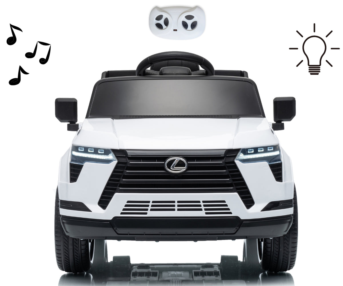 Milly Mally Lexus GX550 akkumulátoros gyerekautó távirányítóval – Fehér