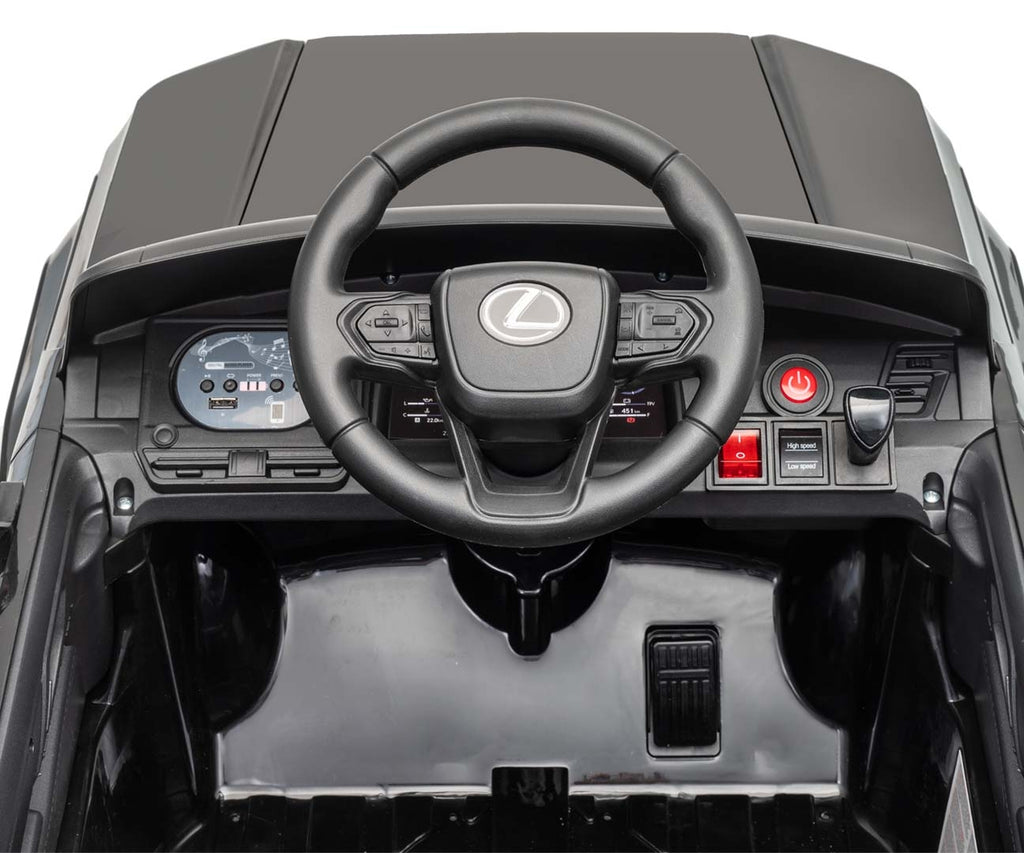 Milly Mally Lexus GX550 akkumulátoros gyerekautó távirányítóval – Fekete
