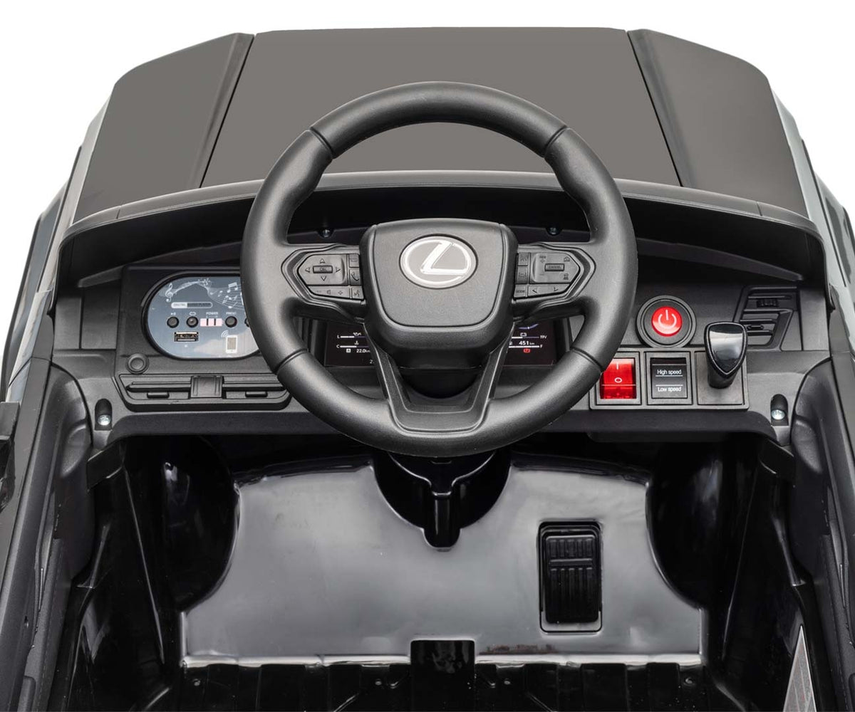 Milly Mally Lexus GX550 akkumulátoros gyerekautó távirányítóval – Fekete