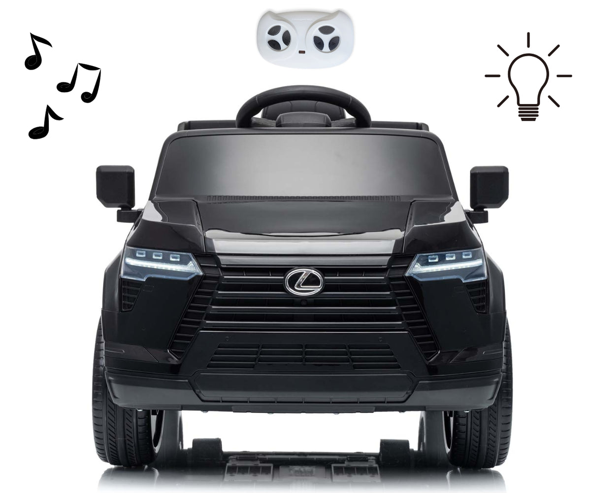 Milly Mally Lexus GX550 akkumulátoros gyerekautó távirányítóval – Fekete