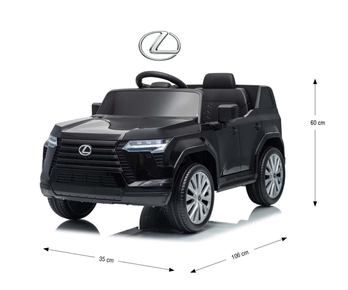 Milly Mally Lexus GX550 akkumulátoros gyerekautó távirányítóval – Fekete