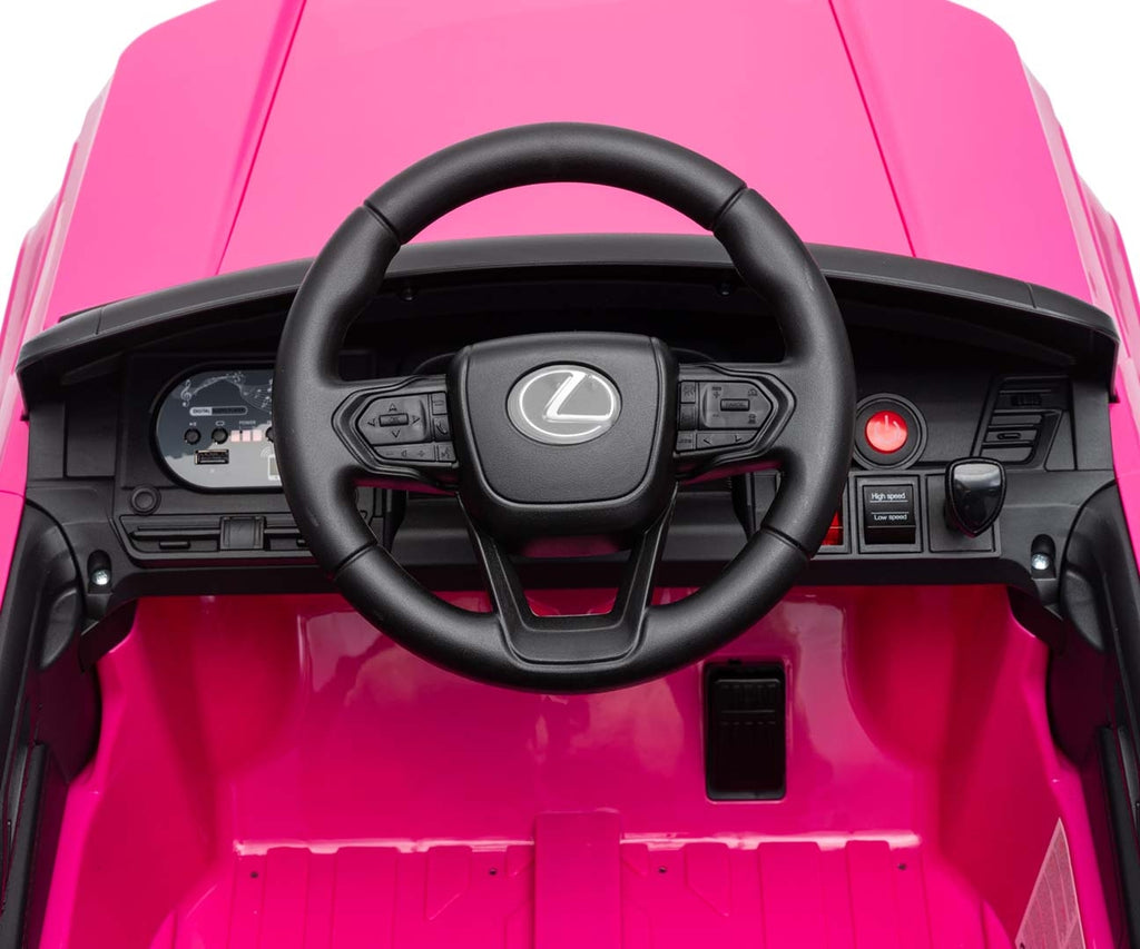 Milly Mally Lexus GX550 akkumulátoros gyerekautó távirányítóval – Rózsaszín