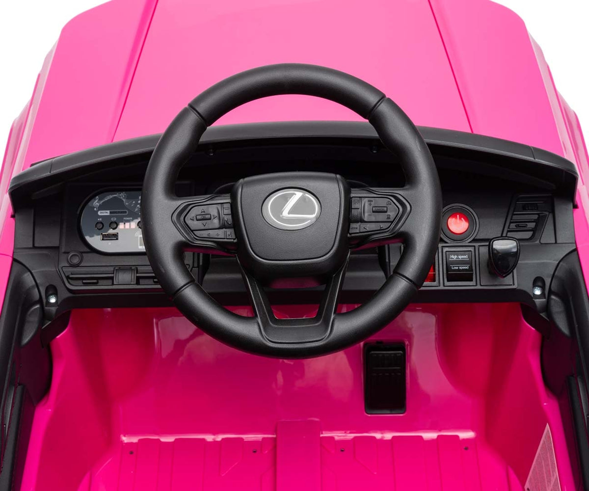 Milly Mally Lexus GX550 akkumulátoros gyerekautó távirányítóval – Rózsaszín