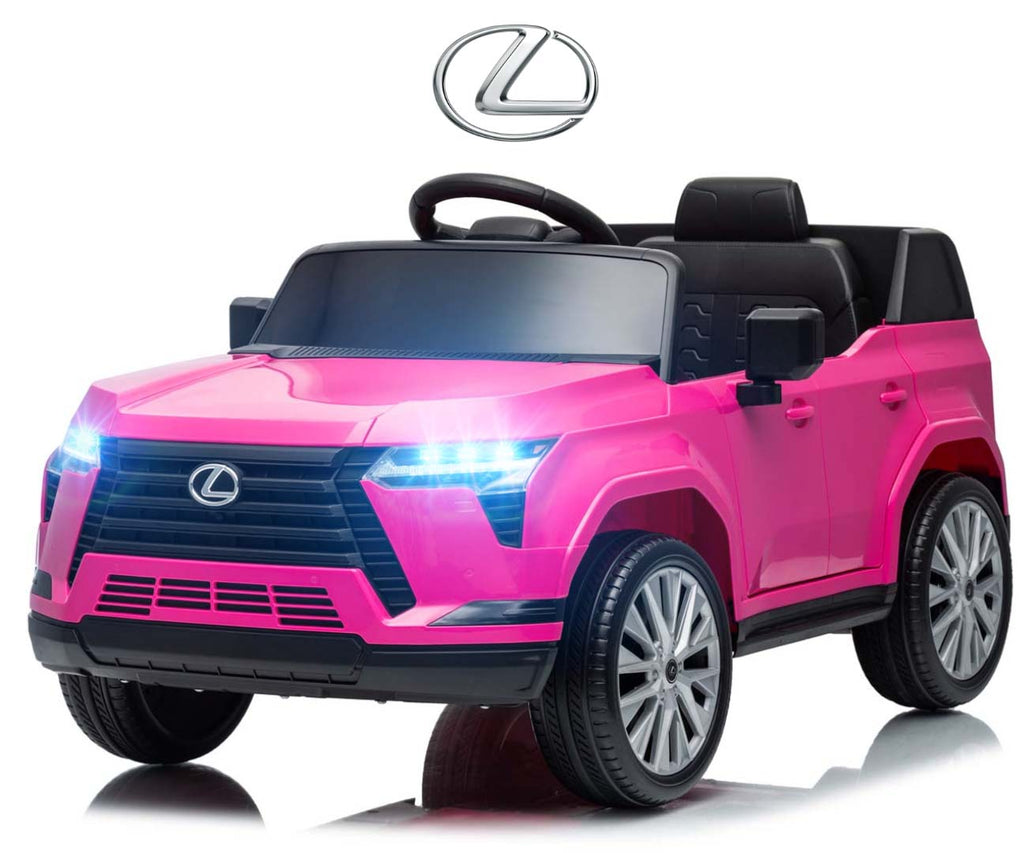 Milly Mally Lexus GX550 akkumulátoros gyerekautó távirányítóval – Rózsaszín