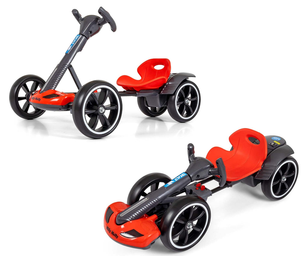 Milly Mally BOLT akkumulátoros gokart távirányítóval – Piros