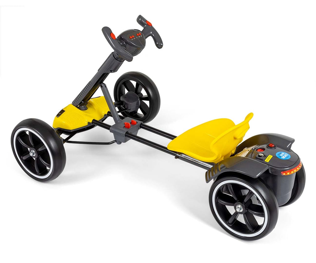 Milly Mally BOLT akkumulátoros gokart távirányítóval – Sárga